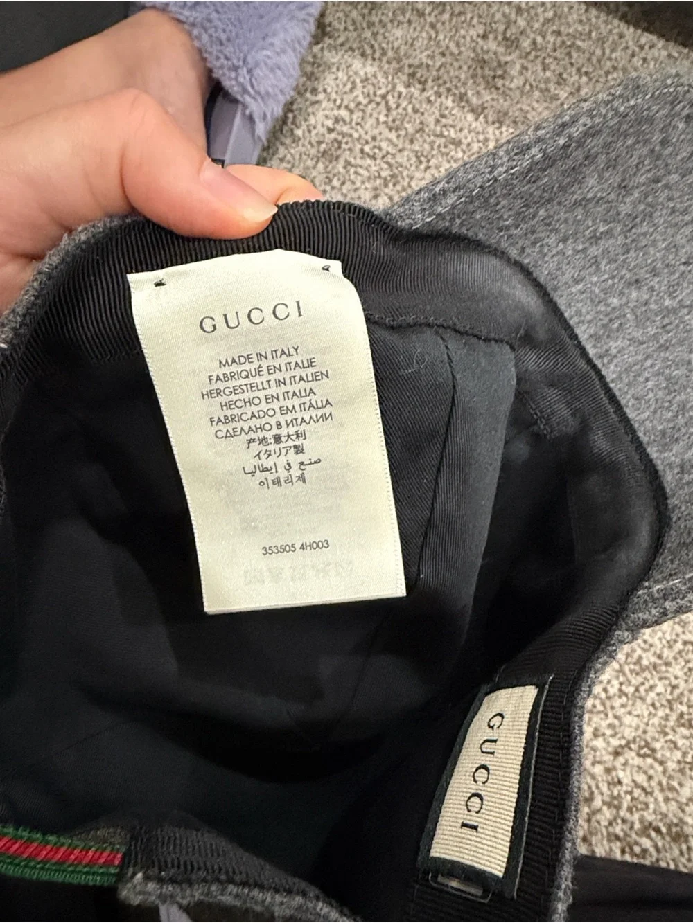 Wool Gucci Hat